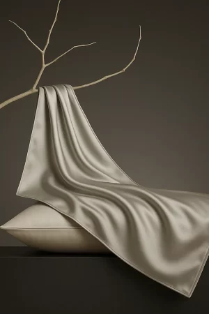 padjapuurid-silver-sand iidist padjapüür Silver Sand – looduslik siid, liivakarva toon