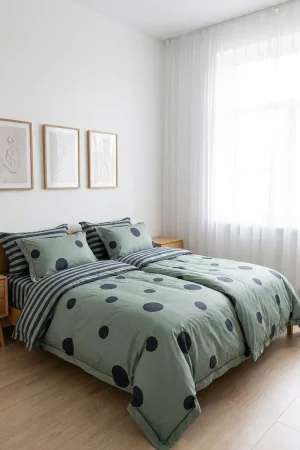 Bedding set DOTS (family)